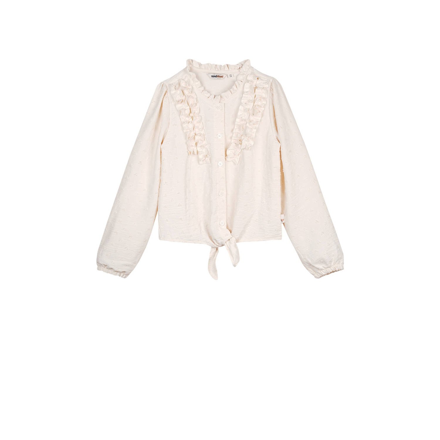 MOODSTREET Meisjes Blouses Blouse Amy Ecru