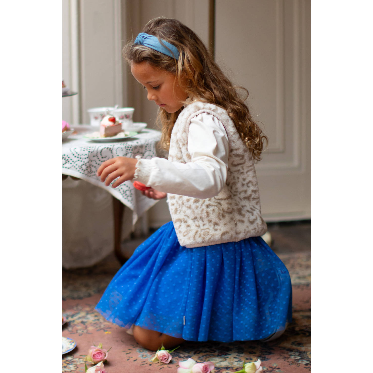MOODSTREET Meisjes Rokken Skirt Rori Blauw