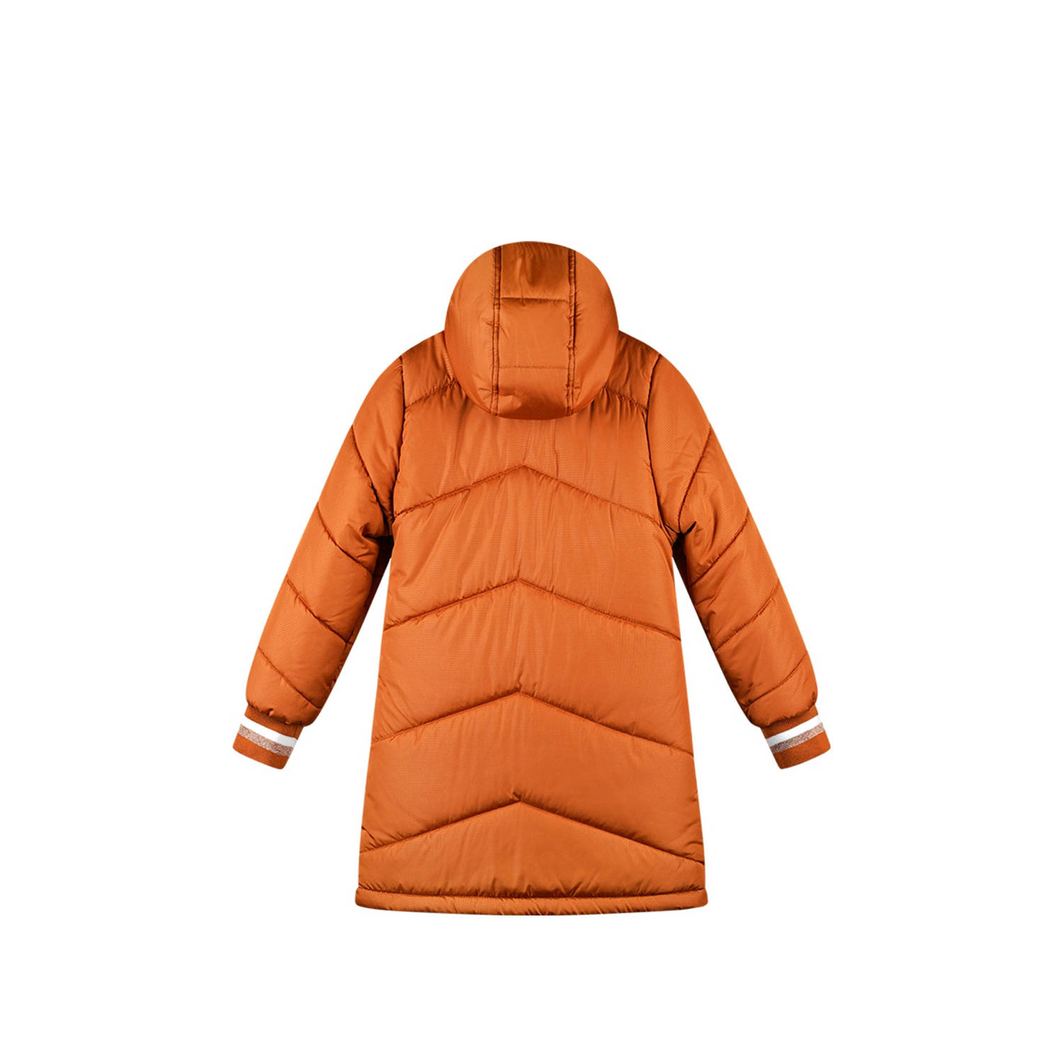 Moodstreet gewatteerde winterjas Jara roestbruin