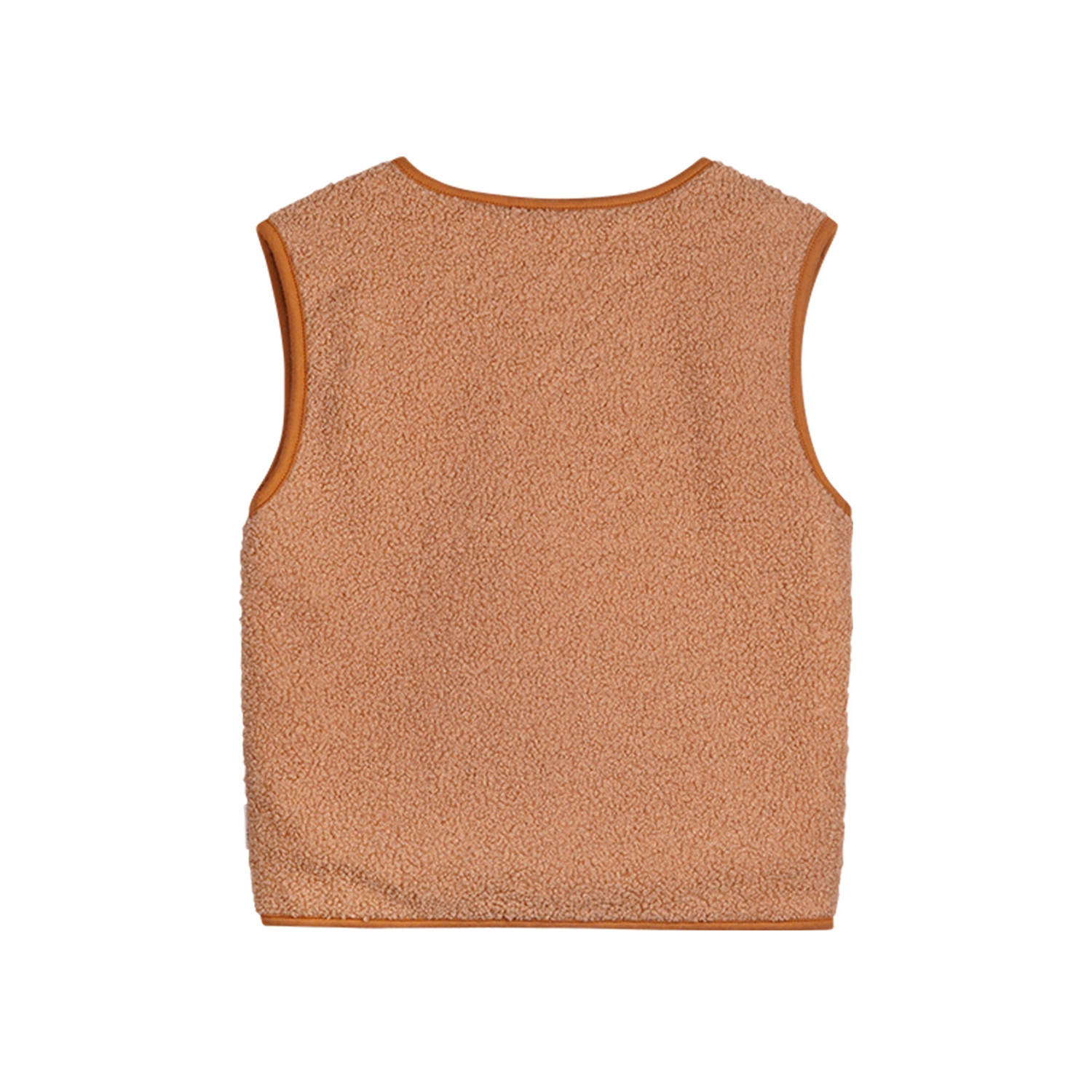 Moodstreet gebreid gilet Valérie lichtbruin