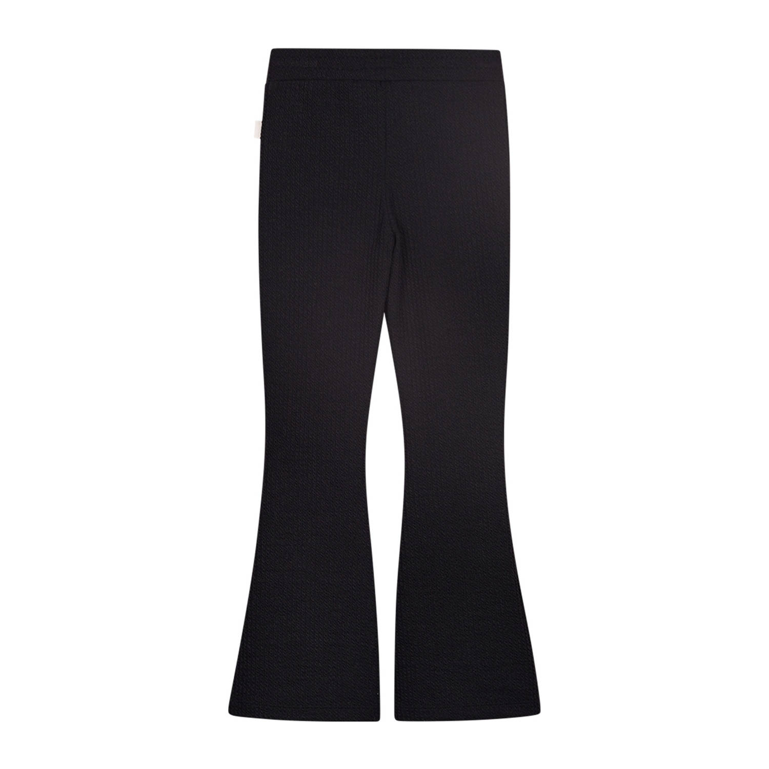 Moodstreet flared broek Bess zwart