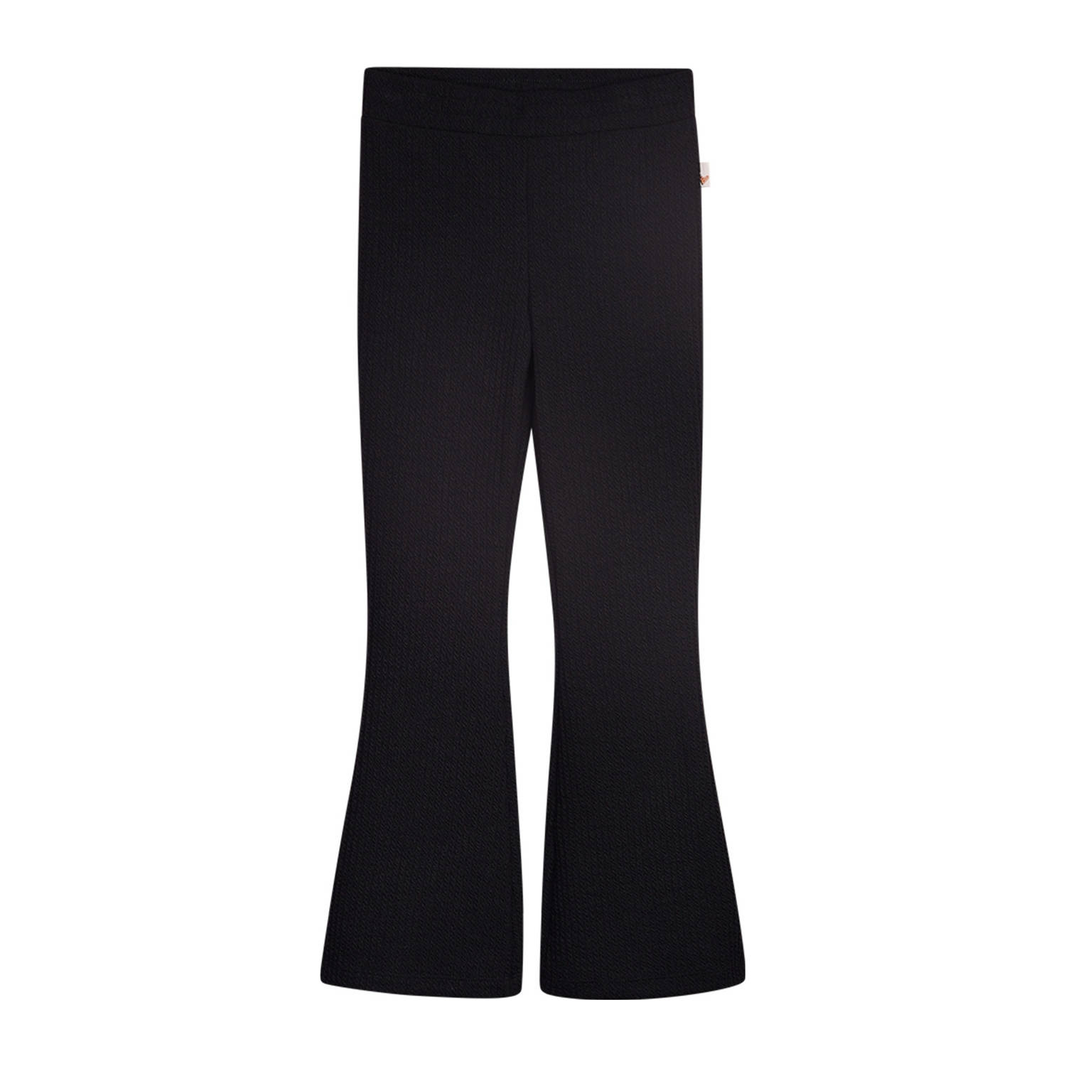 Moodstreet flared broek Bess zwart