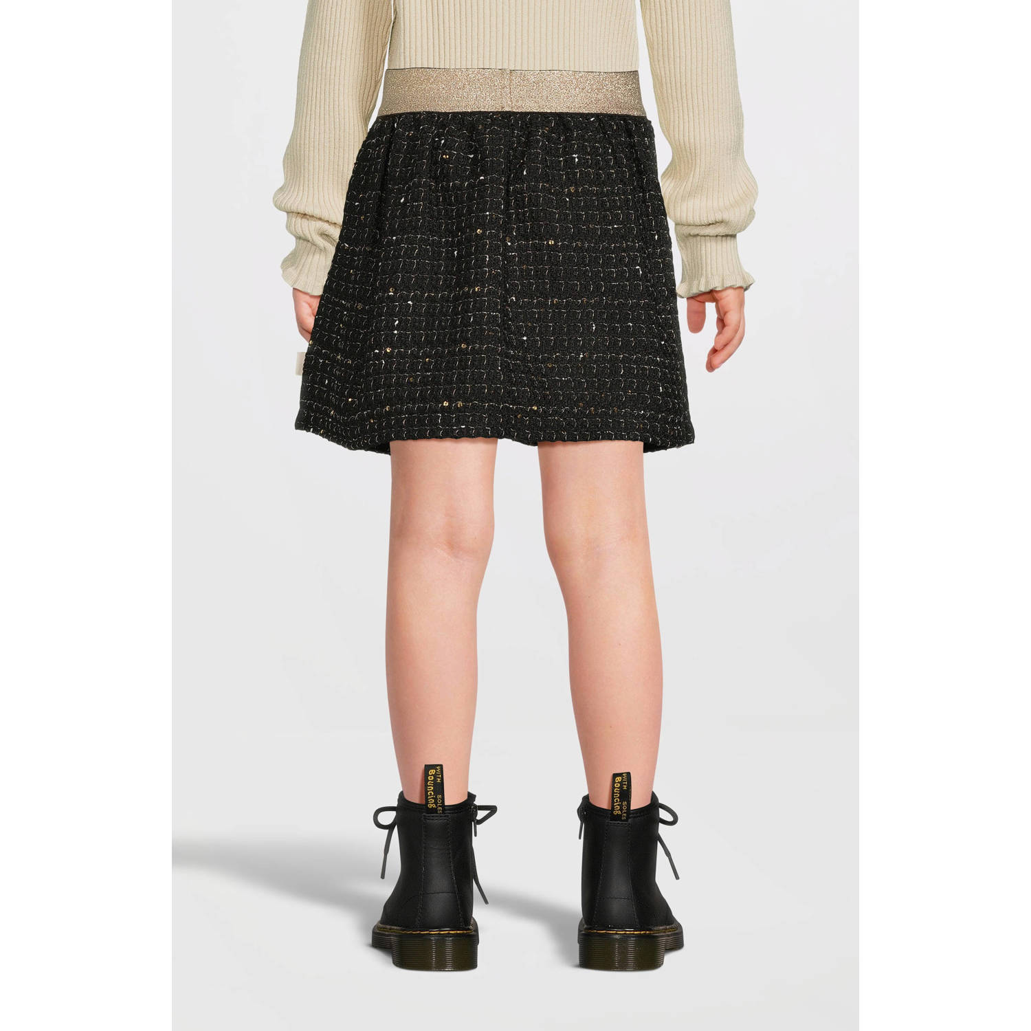 Moodstreet midi rok zwart