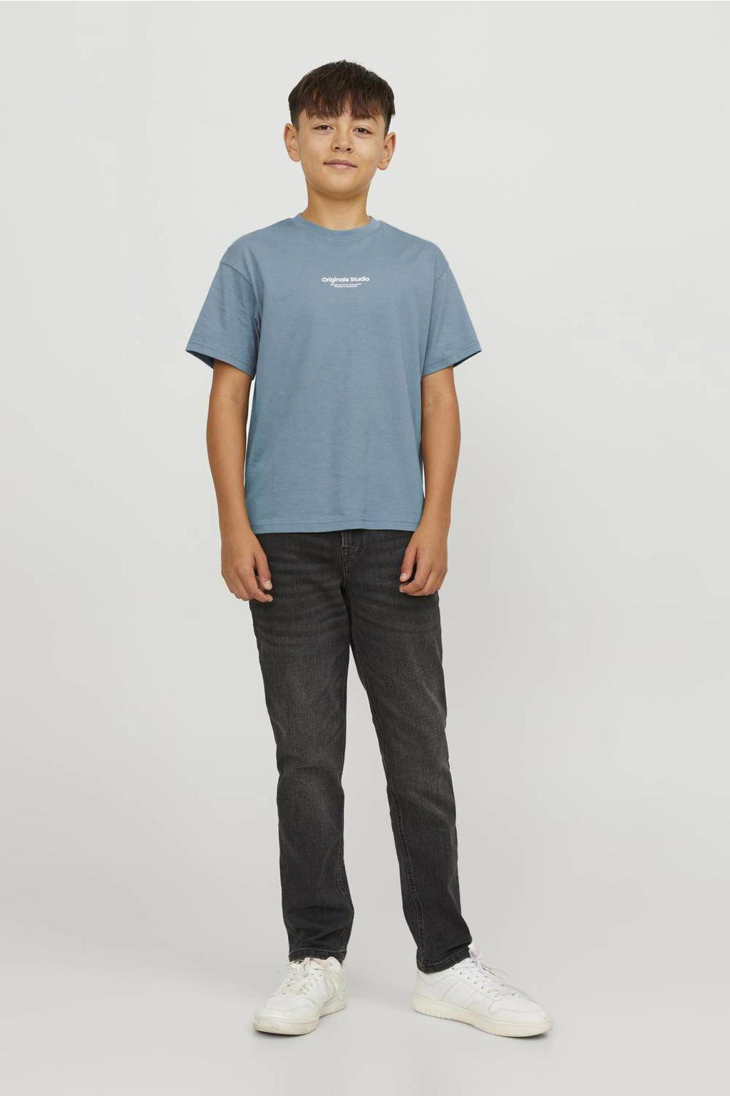 JACK & JONES JUNIOR T-shirt KORVESTERBRO met tekst