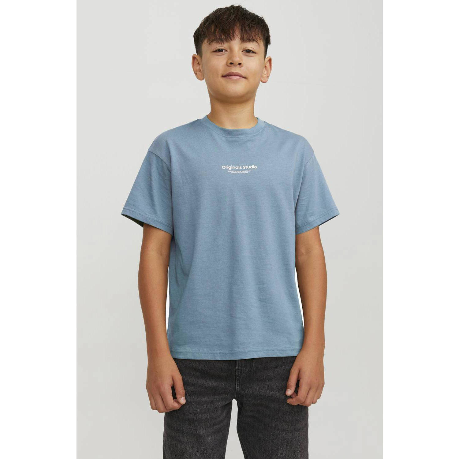 JACK & JONES JUNIOR T-shirt KORVESTERBRO met tekst