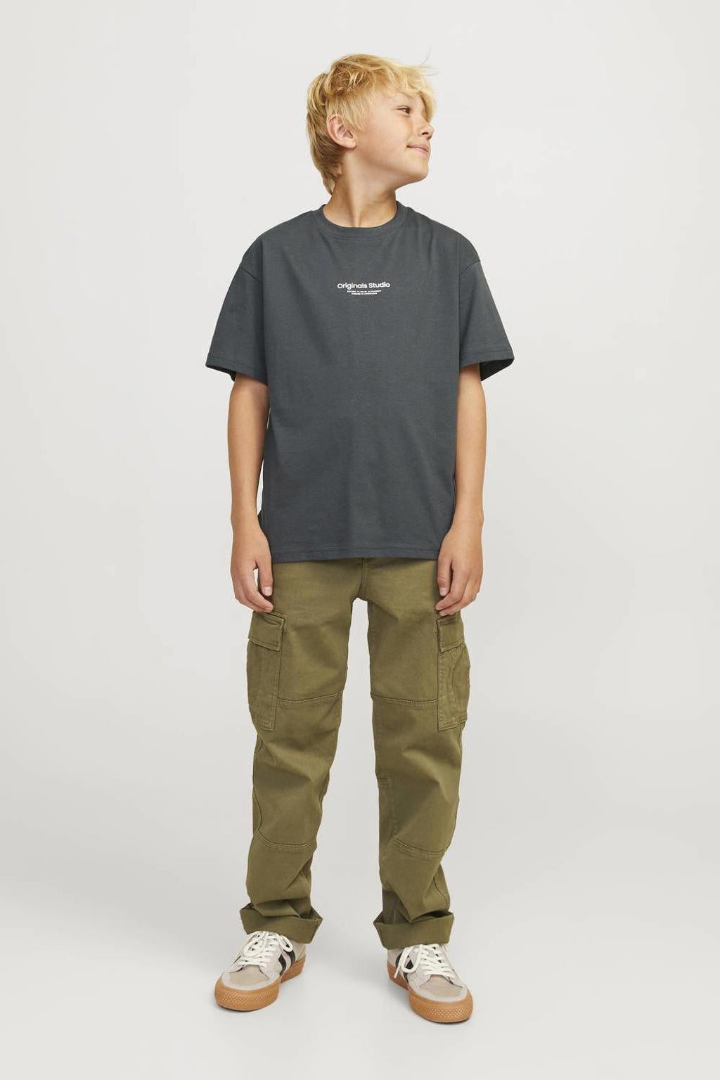 JACK & JONES JUNIOR T-shirt KORVESTERBRO met tekst