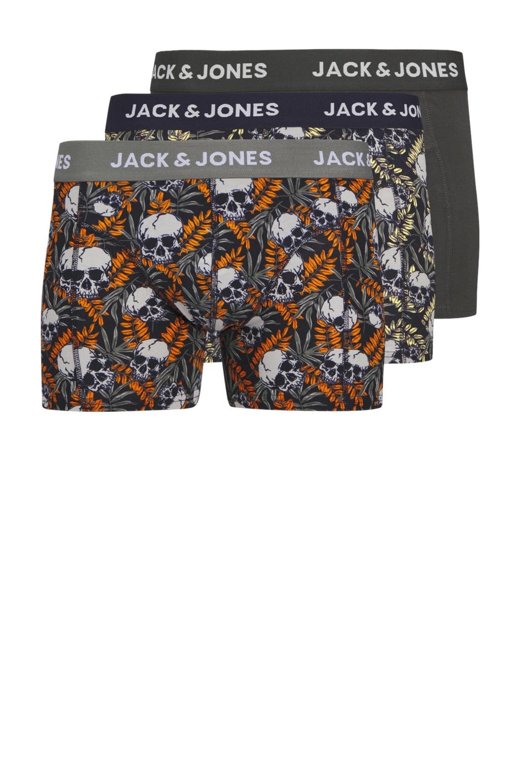 Jack & Jones JACK&JONES JACLICHFIELD TRUNKS 3 PACK NOOS KA Jack & Jones JACK&JONES JACLICHFIELD TRUNKS 3 PACK NOOS KA