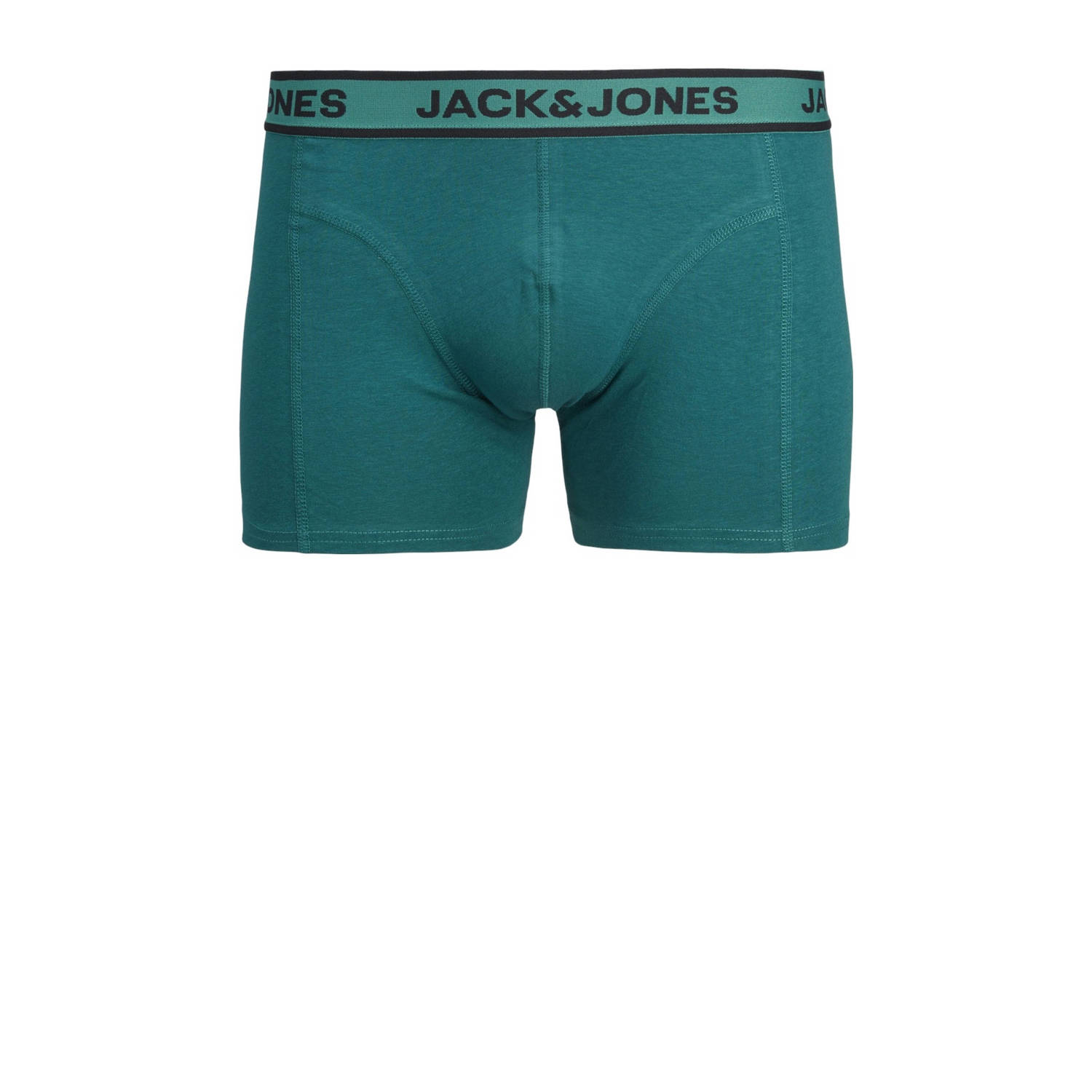 JACK & JONES JUNIOR boxershort JACDREW set van 3 groen zwart roze