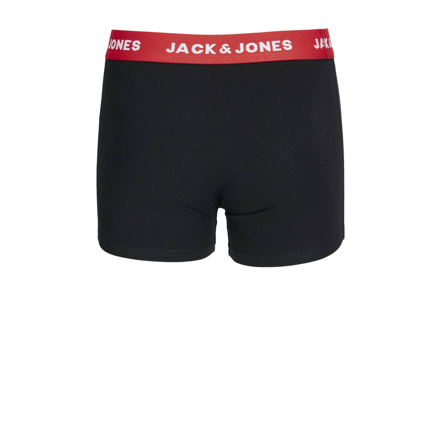 JACK & JONES JUNIOR boxershort JACHUEY set van 5 zwart multicolor