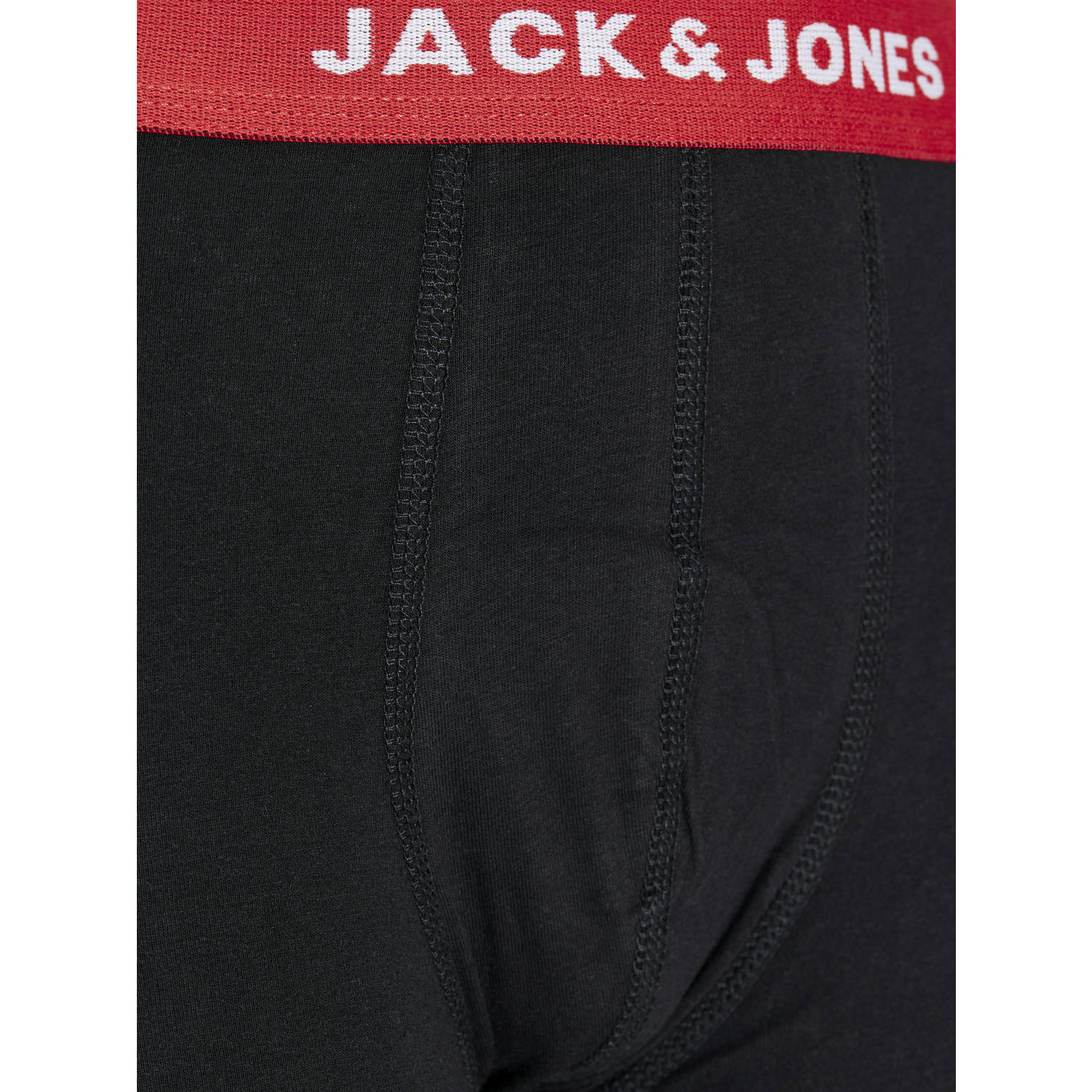 JACK & JONES JUNIOR boxershort JACHUEY set van 5 zwart multicolor