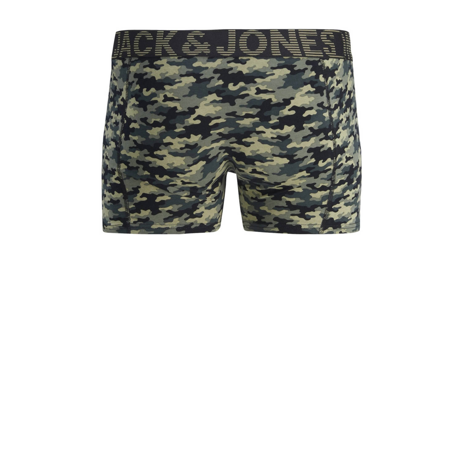JACK & JONES JUNIOR boxershort JACDANNY set van 3 zwart groen