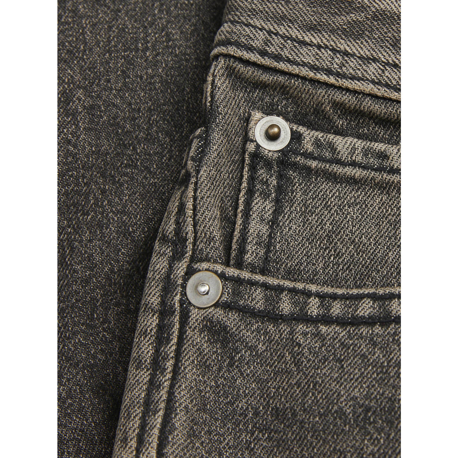 JACK & JONES JUNIOR relaxed jeans JJICHRIS JJORIGINAL grey denim