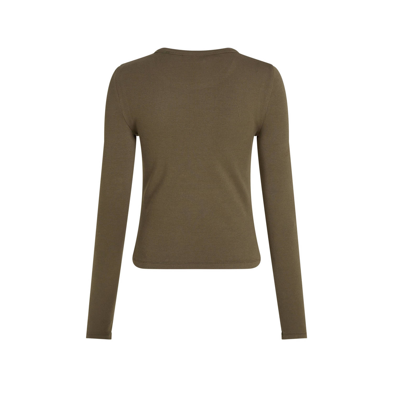 CALVIN KLEIN JEANS top donkerbruin