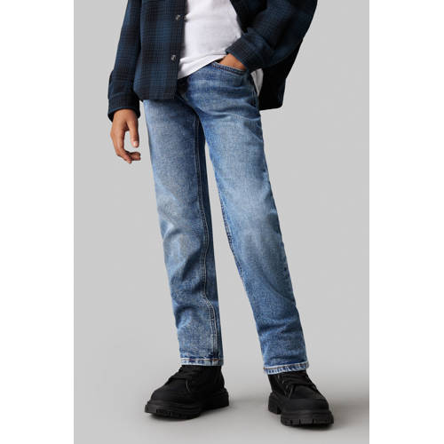 Calvin Klein waist regular fit jeans medium blue denim afbeelding