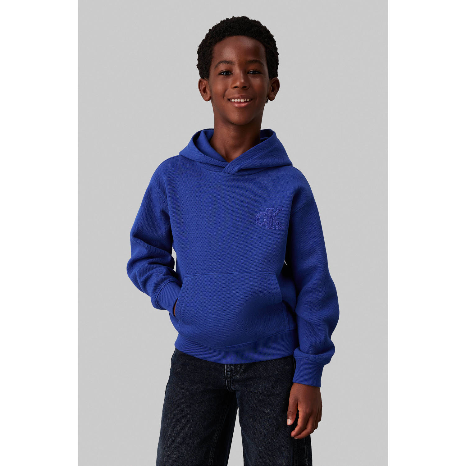 Calvin Klein Jeans Hoodie met kangoeroezak