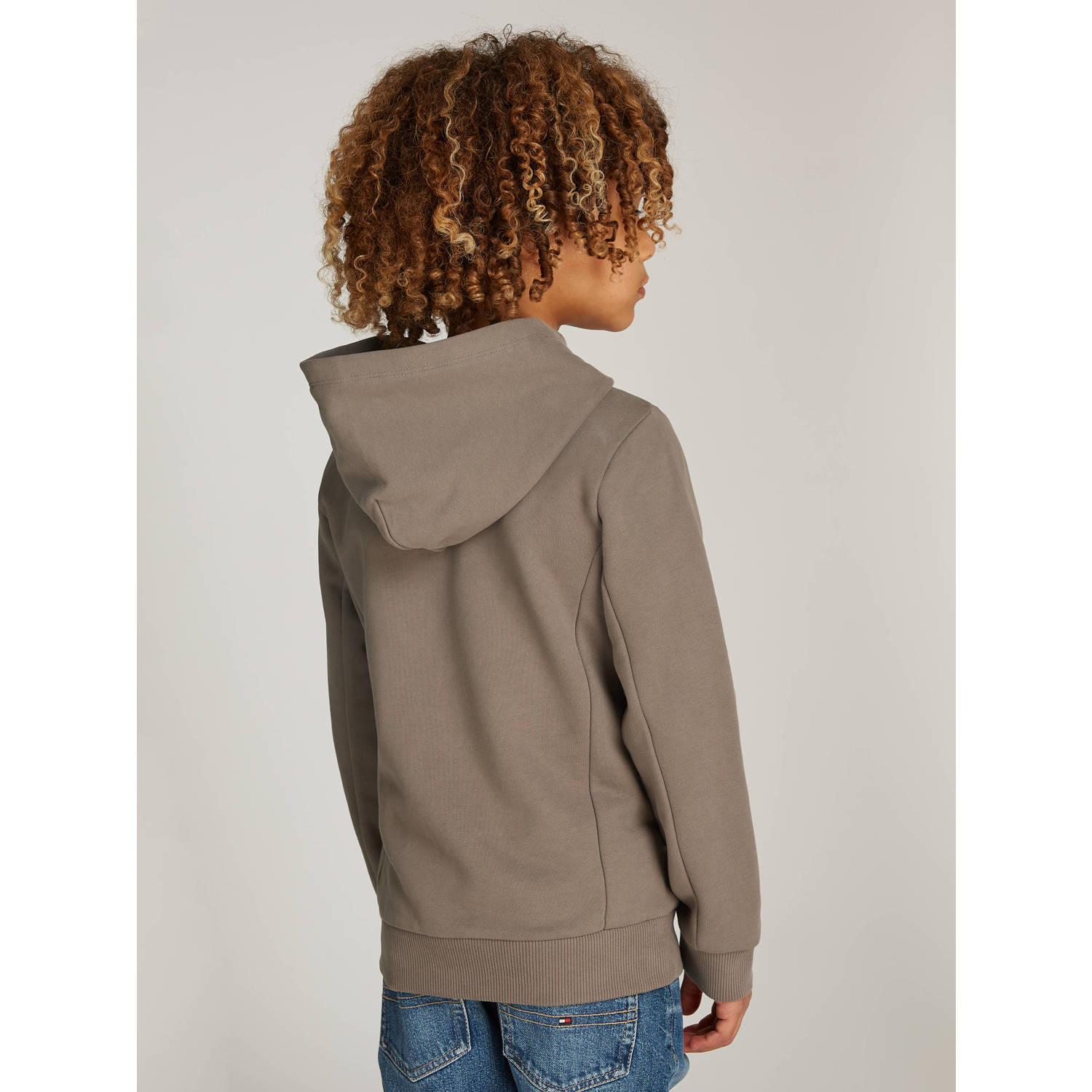 Calvin Klein sweatvest bruin