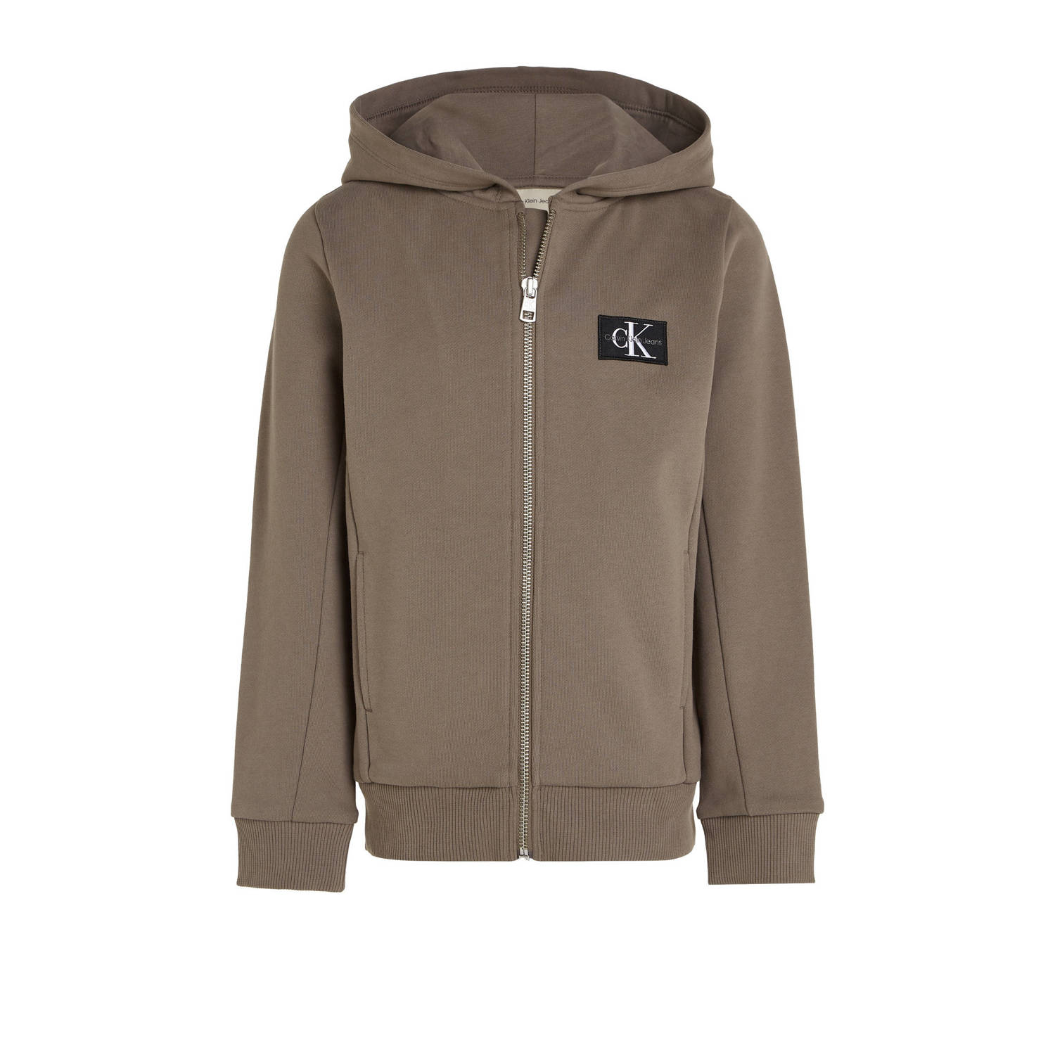 Calvin Klein sweatvest bruin
