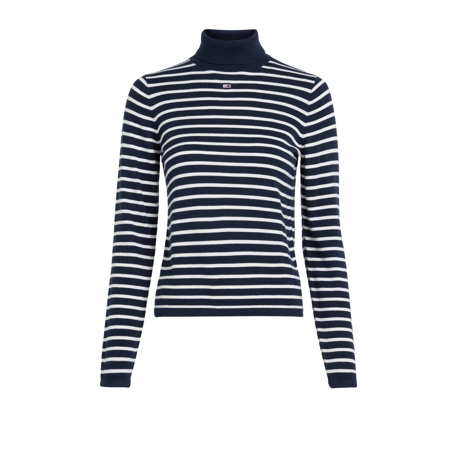 Tommy Jeans gestreepte top donkerblauw wit