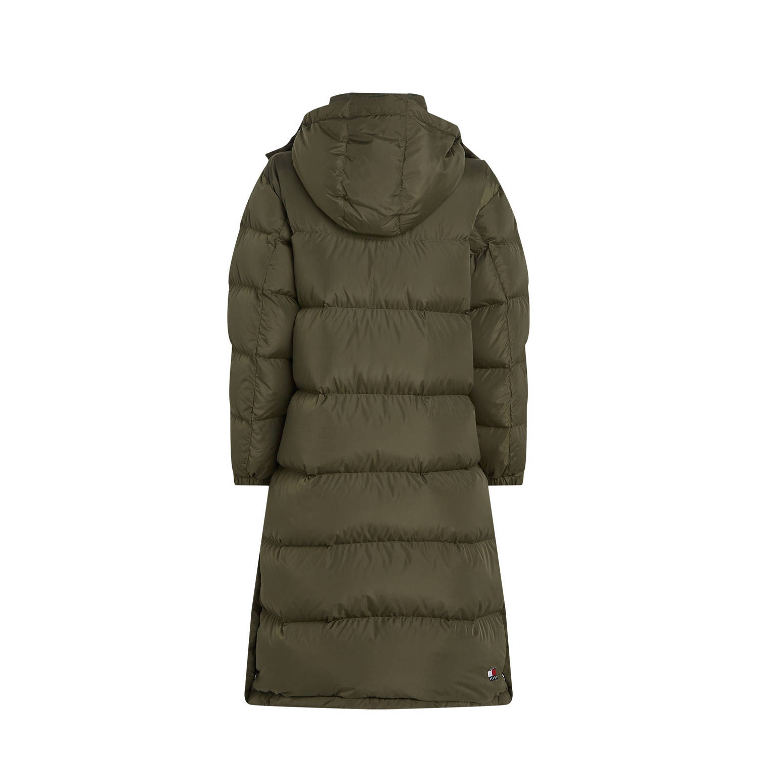 Tommy Jeans gewatteerde winterjas kaki