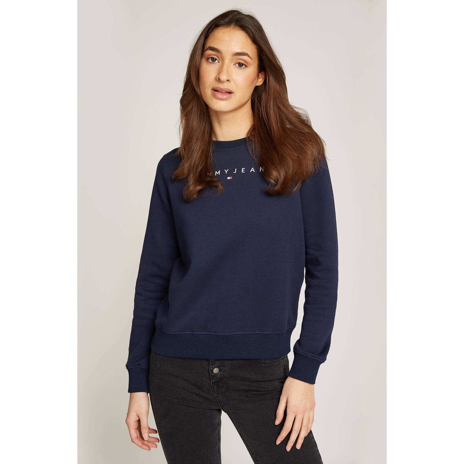 Tommy Jeans sweater met logo