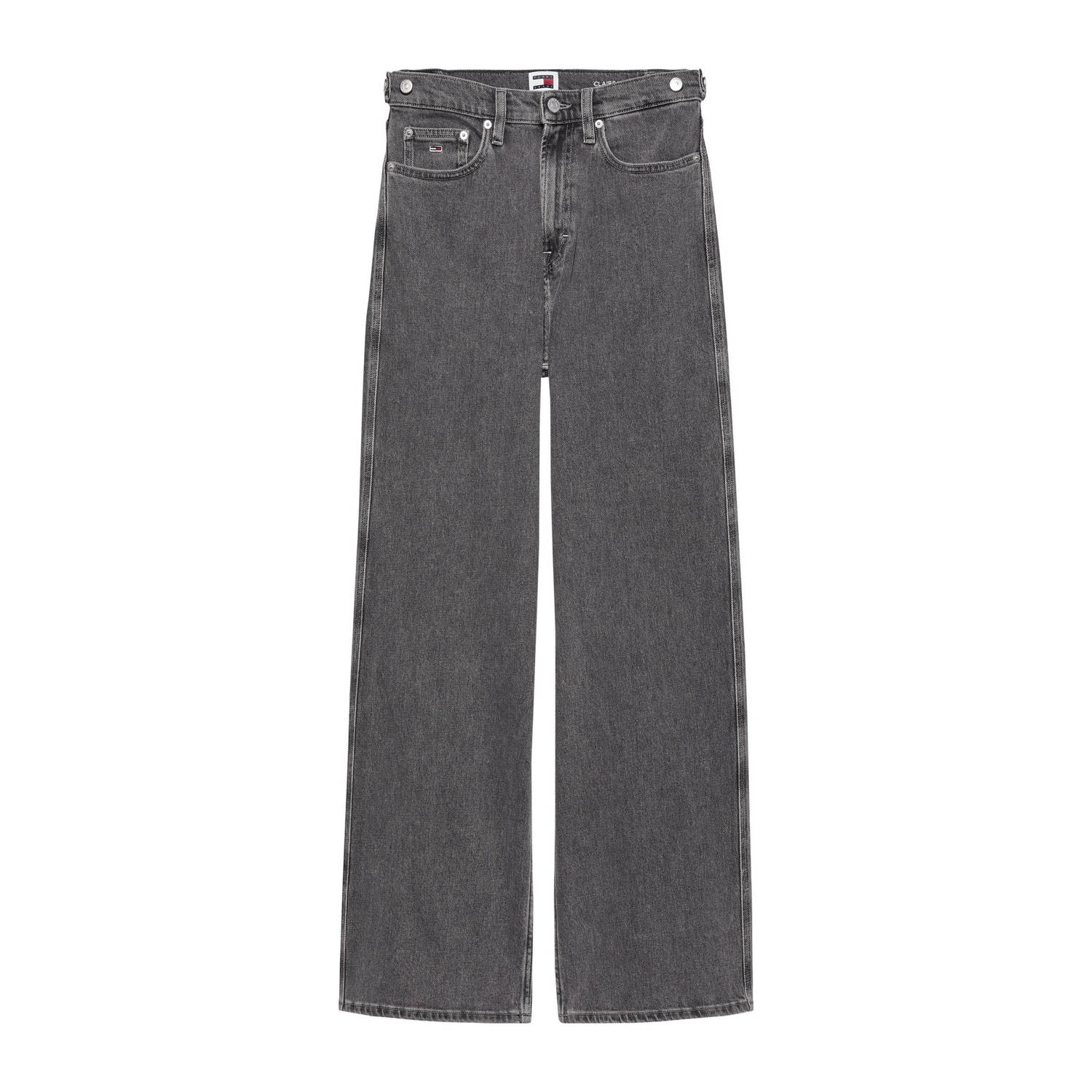 Tommy Jeans high waist wide leg jeans grey denim