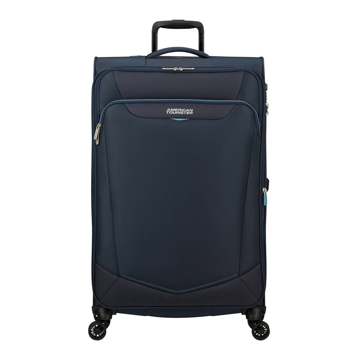 American Tourister trolley Summerride 80 cm. Expandable donkerblauw