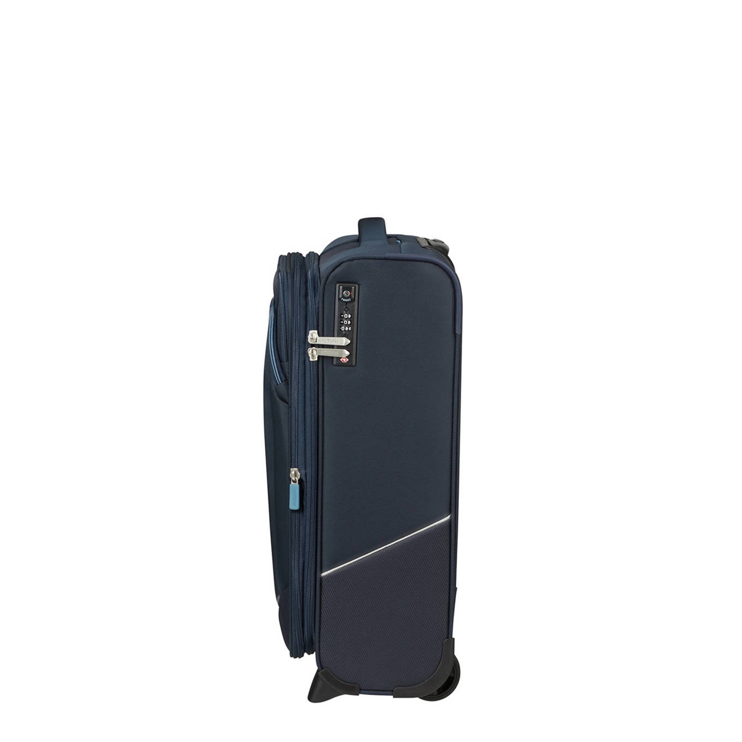American Tourister trolley Summerride 55 cm. Expandable donkerblauw