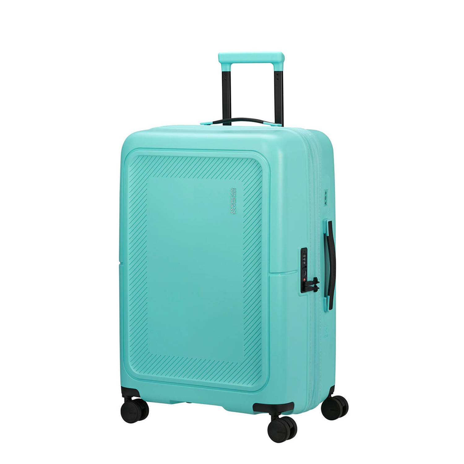 American Tourister trolley Dashpop 67 cm. Expandable turquoise