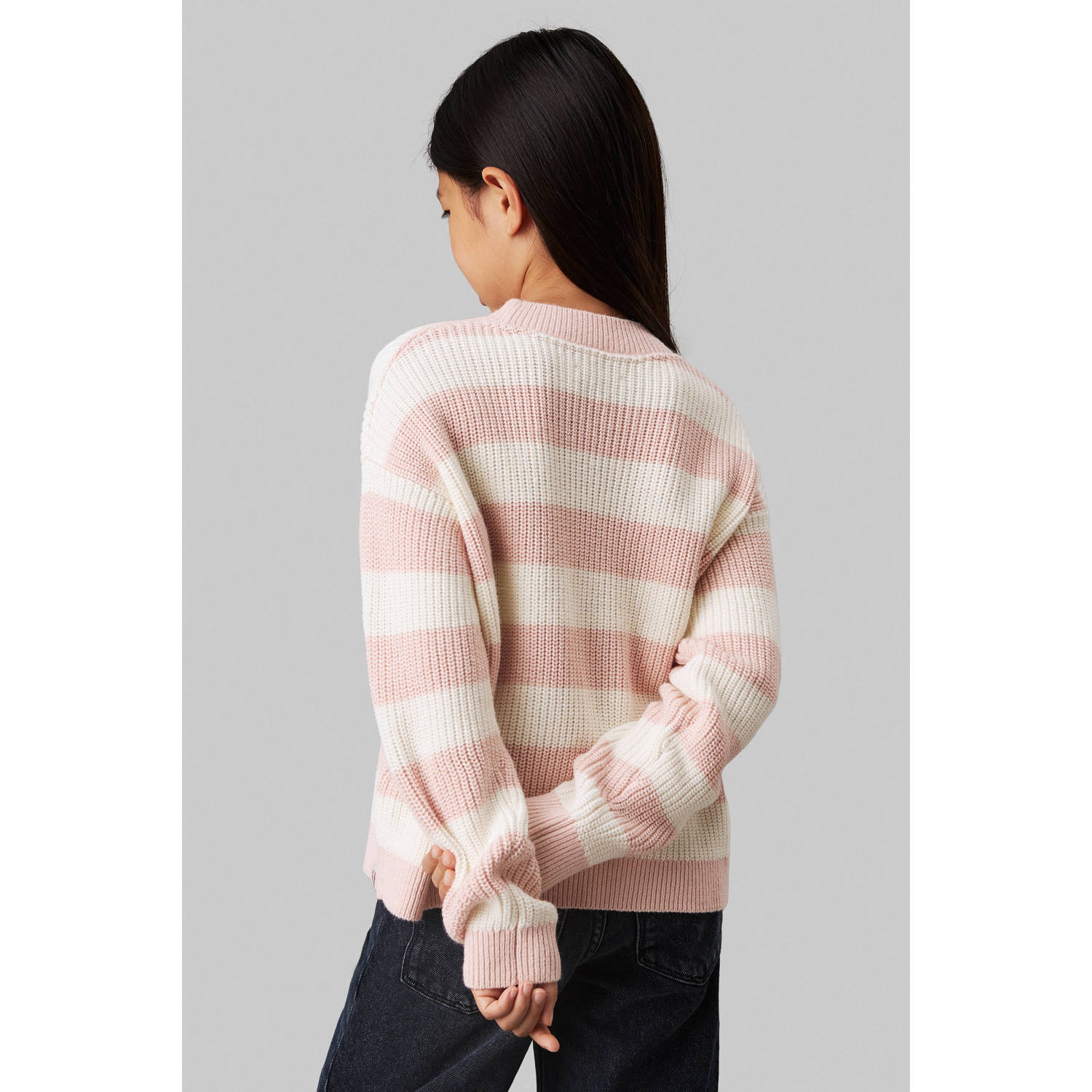 Calvin Klein gebreide trui roze