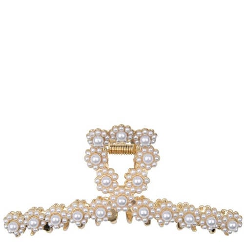 Life of Bulu haarclip Twisted Hairclip Big goudkleurig afbeelding