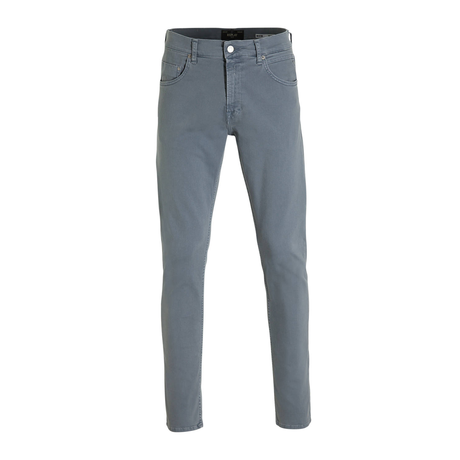 REPLAY tapered fit jeans MICKYM blauw