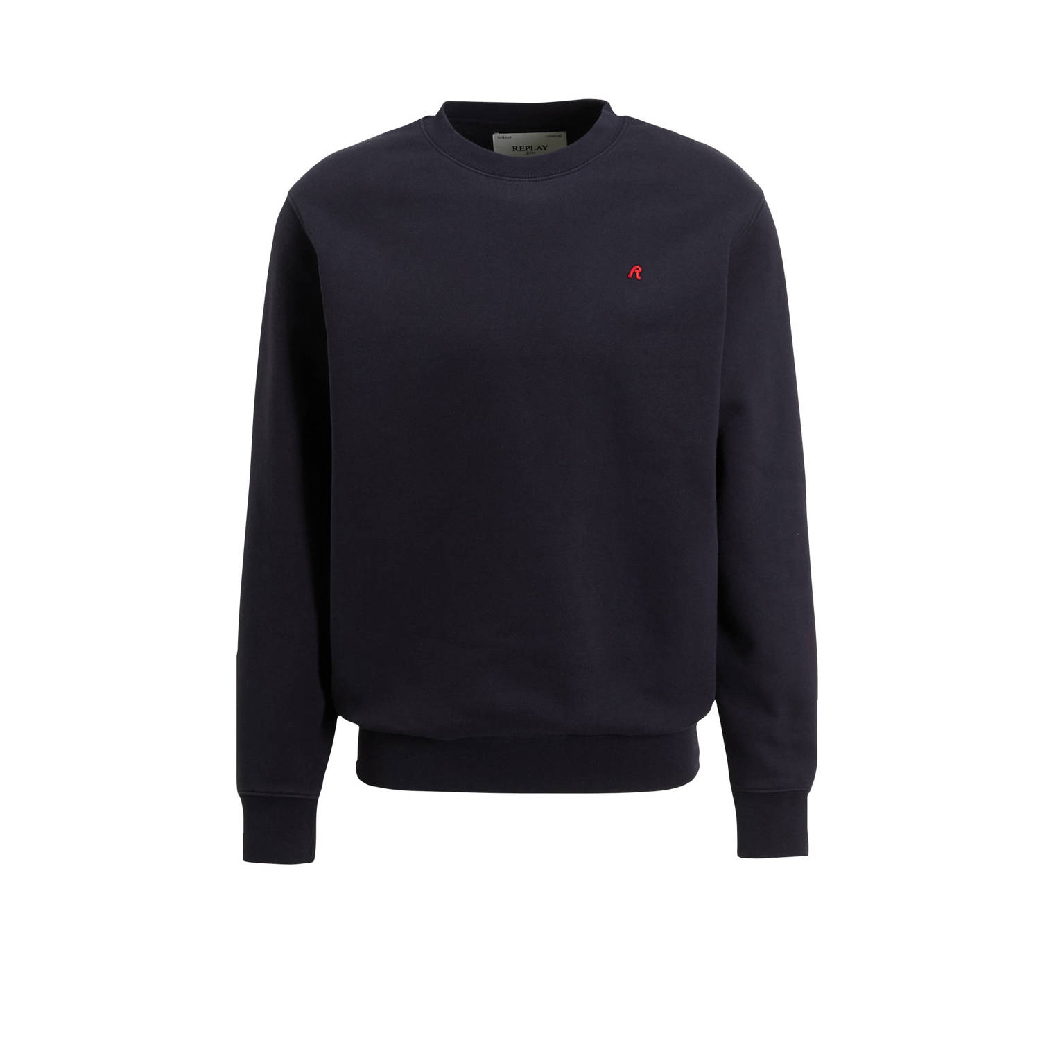 REPLAY sweater donkerblauw