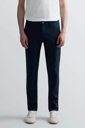 slim fit chino ZEUMAR donkerblauw