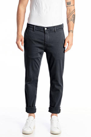 slim fit chino ZEUMAR donkerblauw