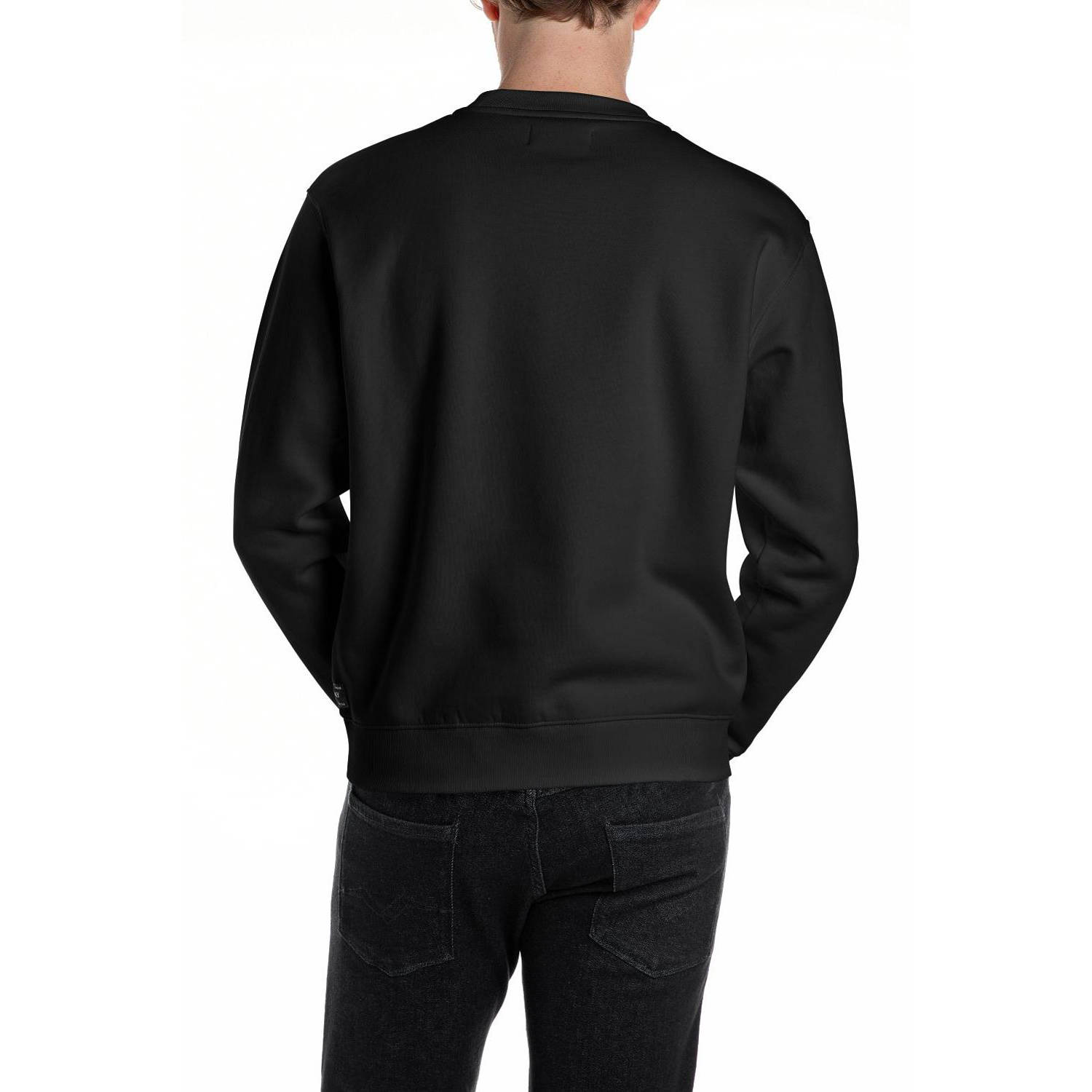 REPLAY sweater zwart