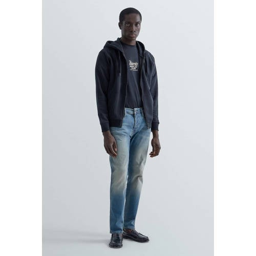 REPLAY tapered fit jeans ANBASS blauw afbeelding