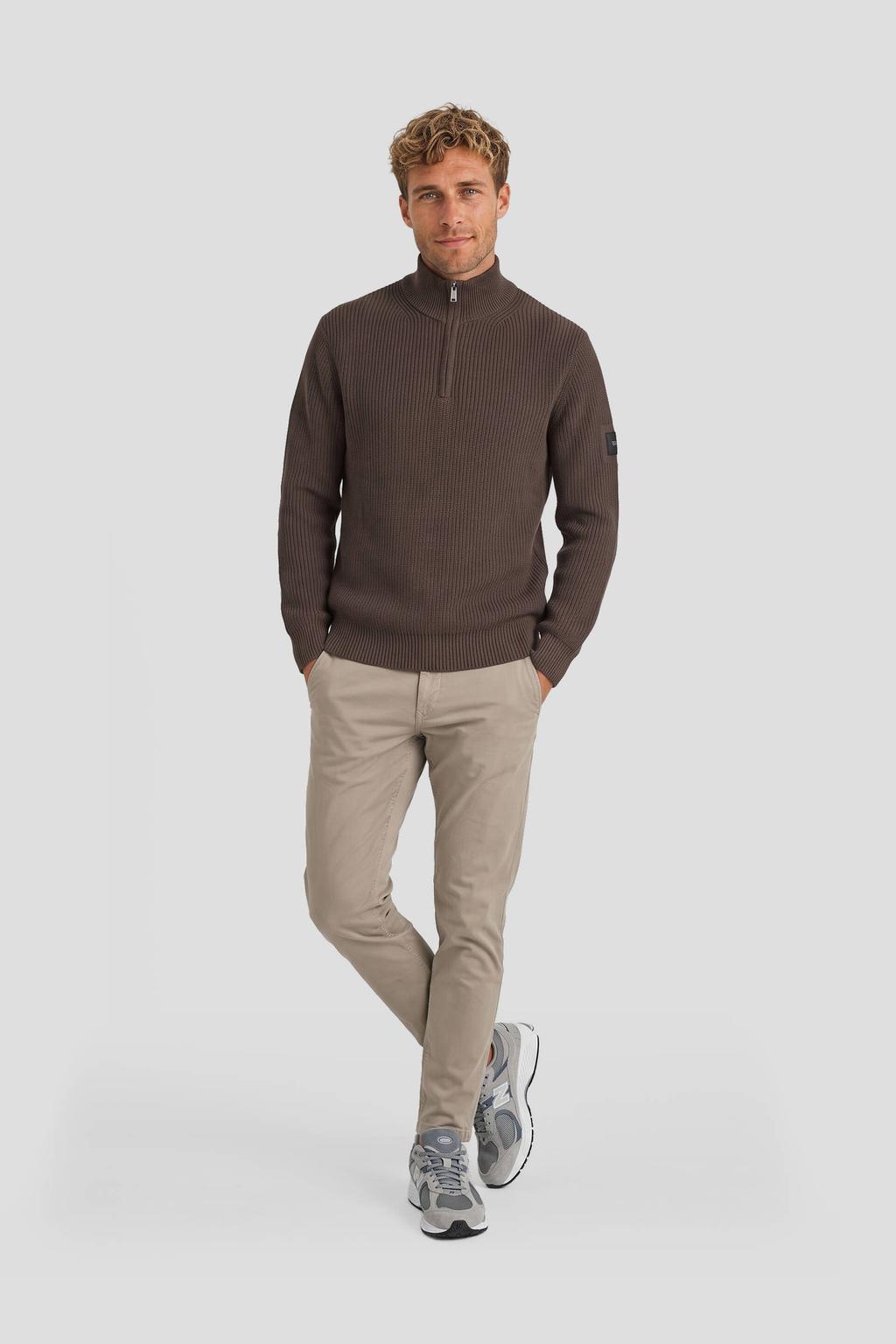 REPLAY regular fit chino BENNI zand