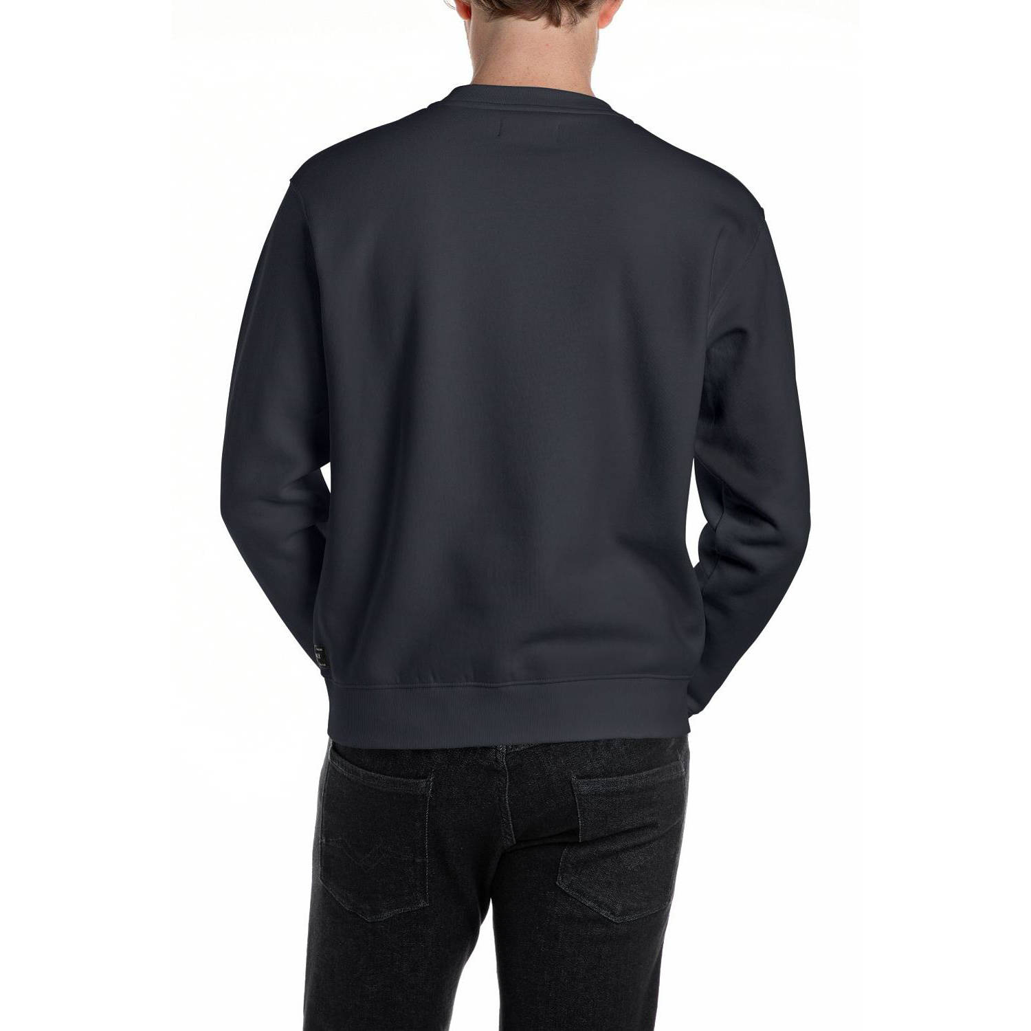 REPLAY sweater donkerblauw