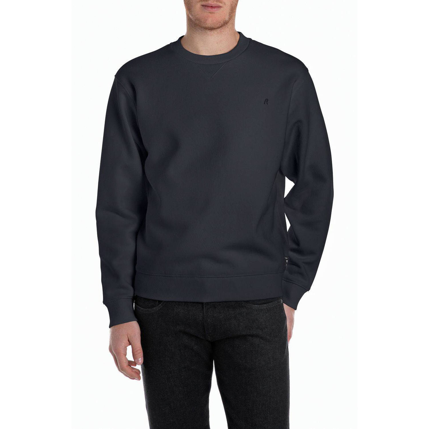 Replay Crewneck Sweatshirt Blue Heren