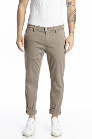 slim fit chino ZEUMAR zand