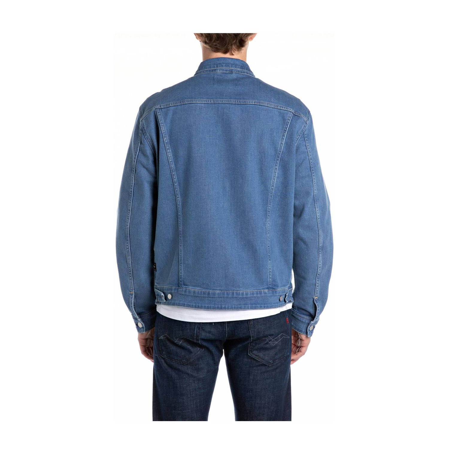 REPLAY spijkerjas blauw