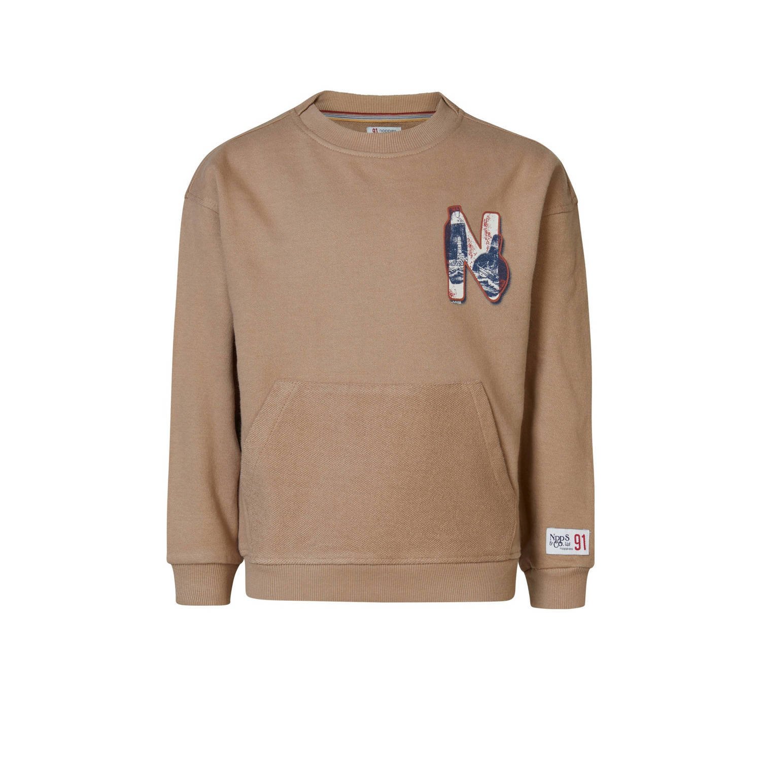 Noppies kids sweater bruin