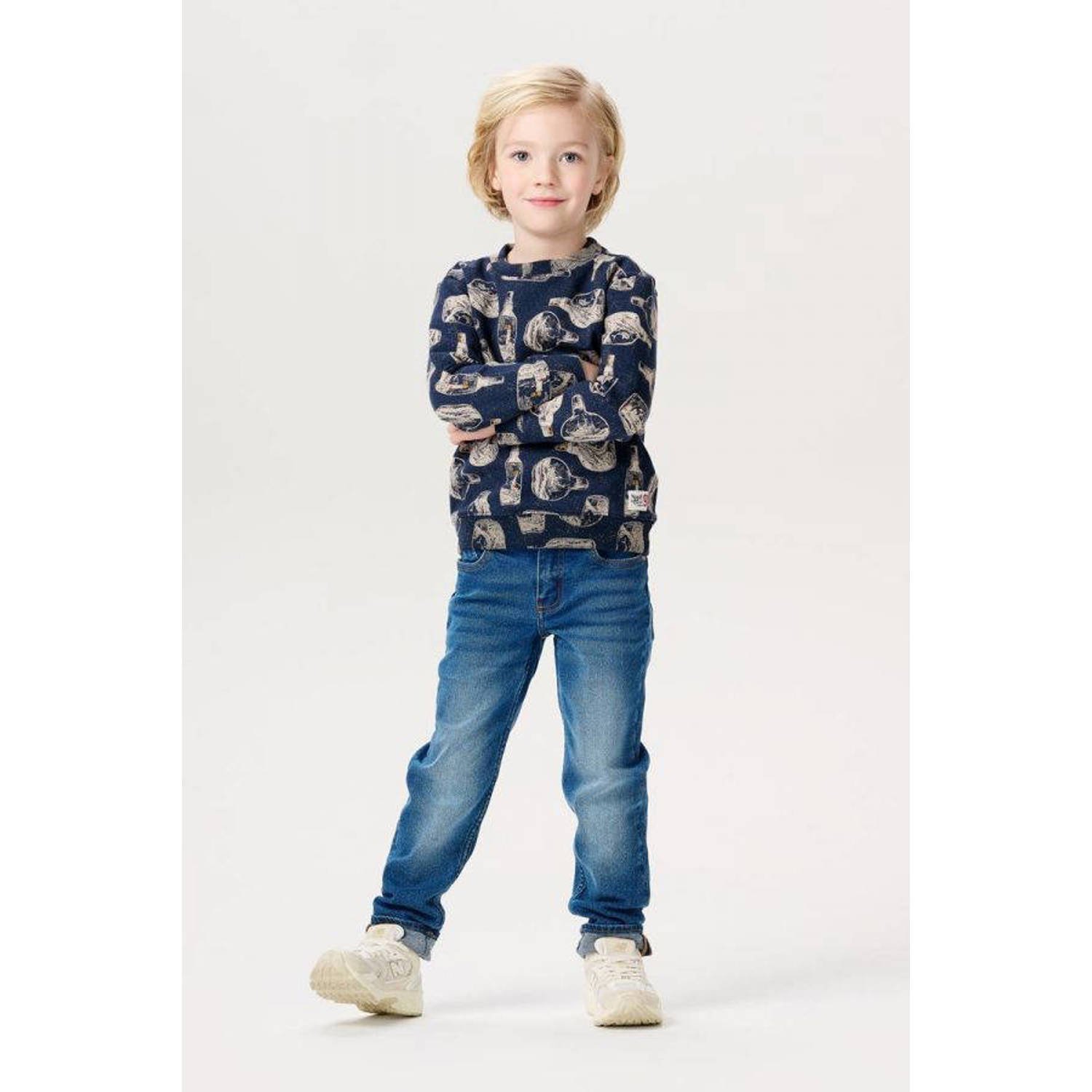 Noppies kids sweater blauw