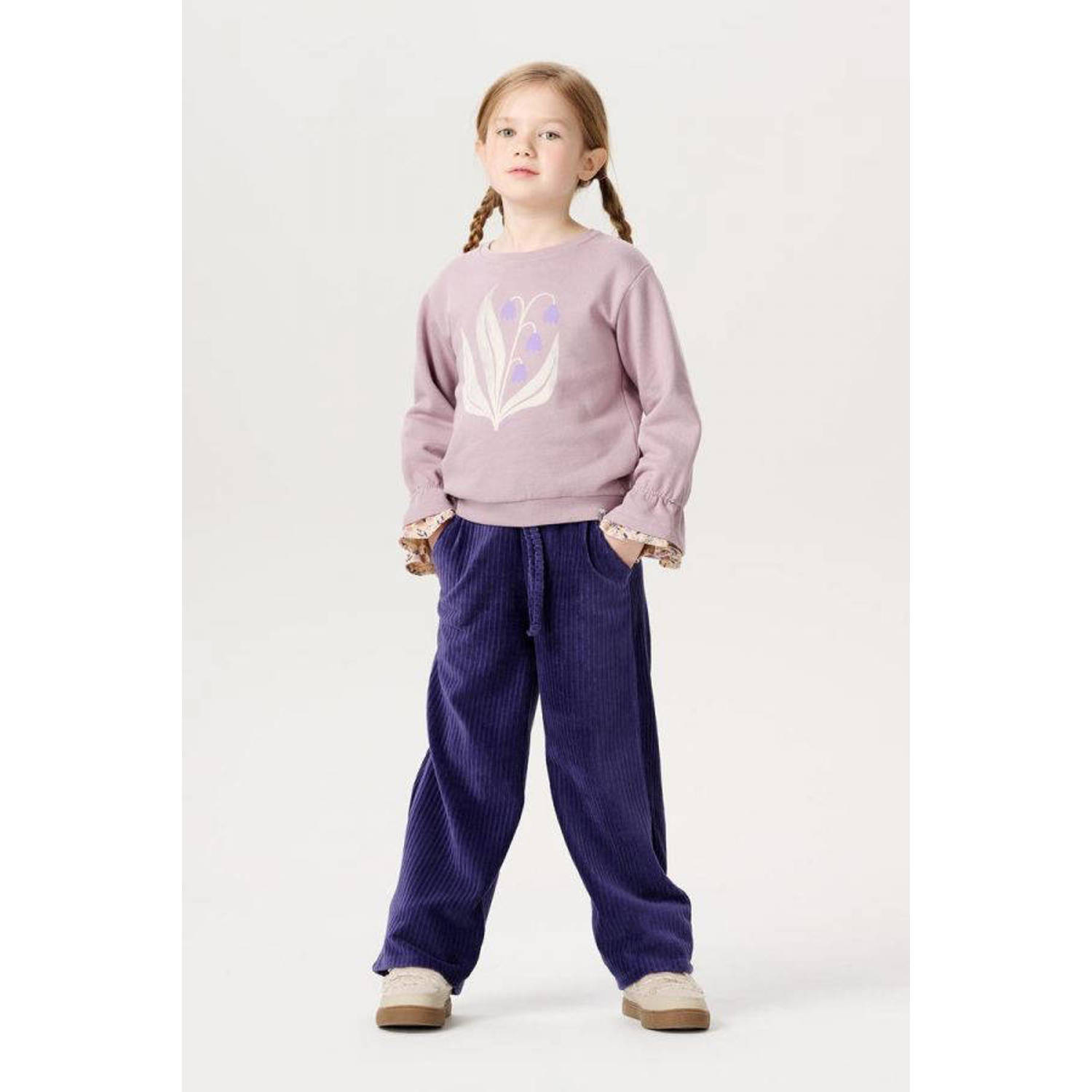 Noppies kids sweater paars
