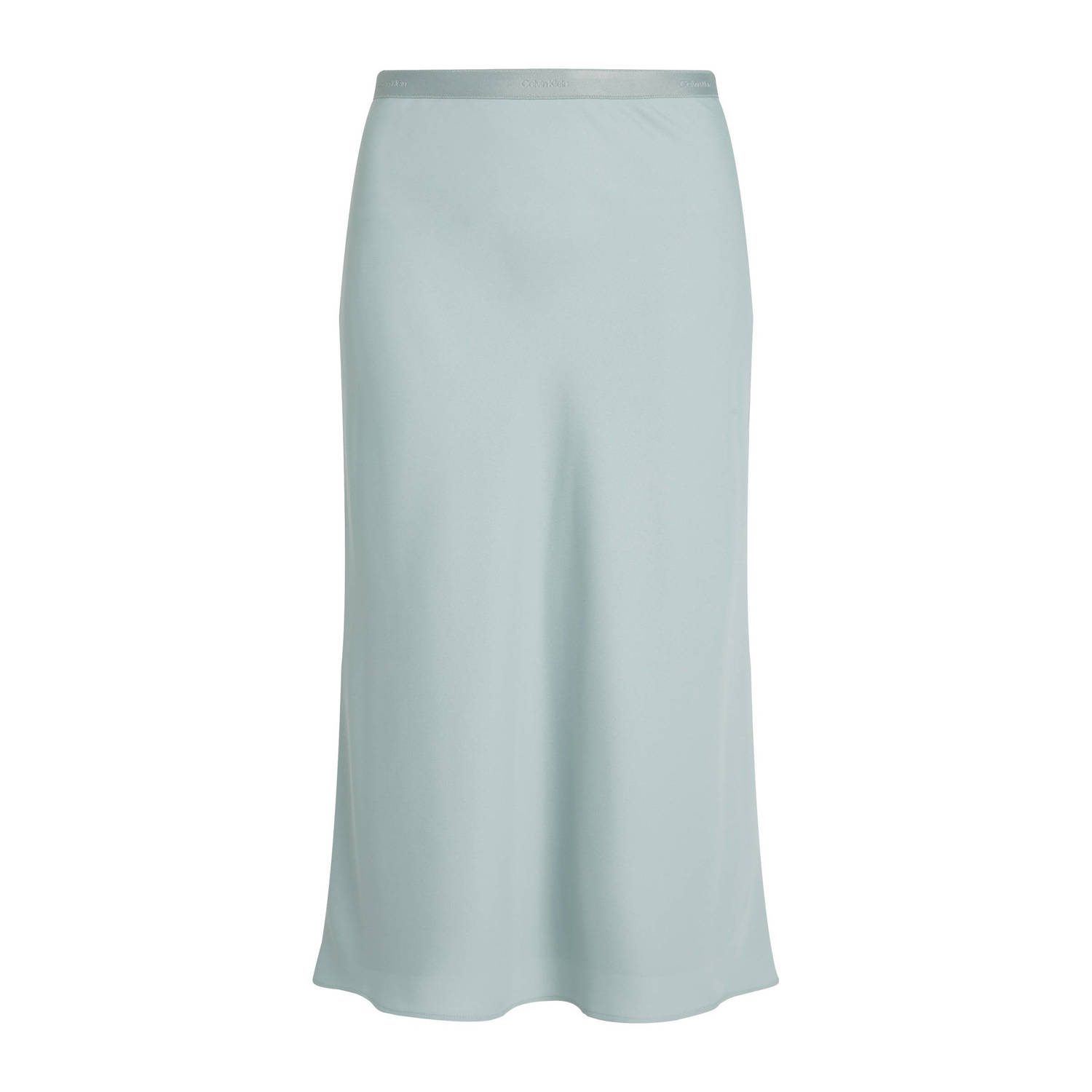 Calvin Klein midi rok lichtblauw