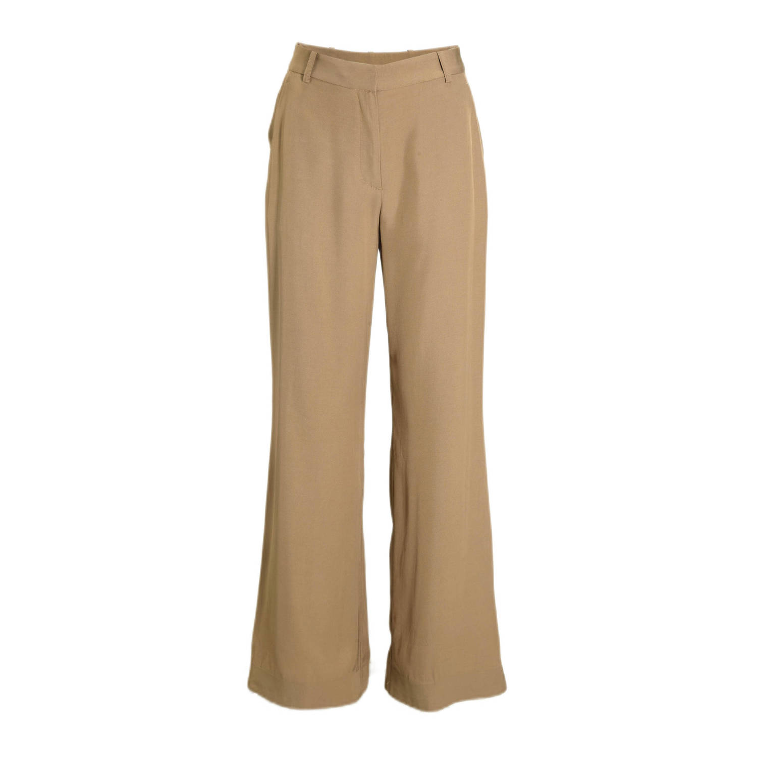 Calvin Klein straight regular waist pantalon beige