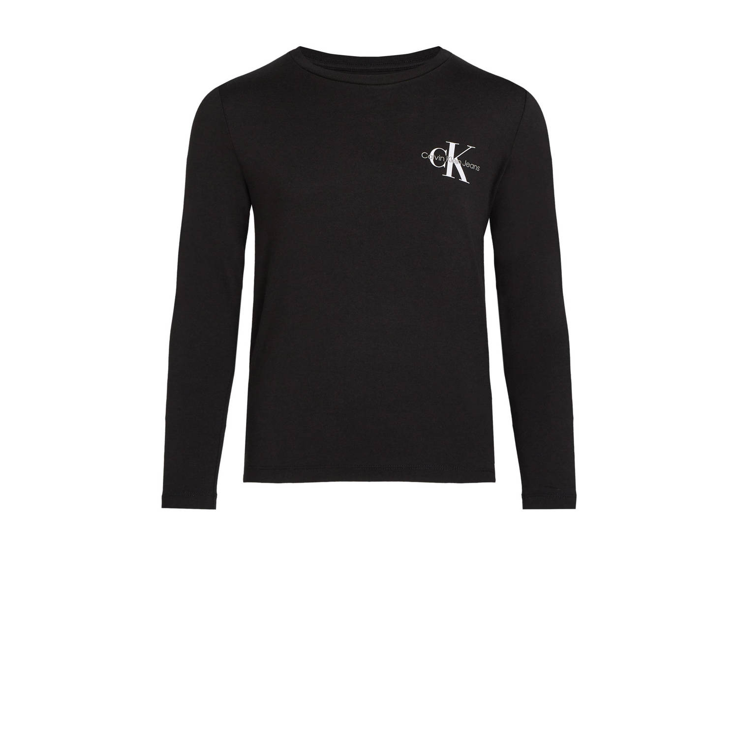 Calvin Klein longsleeve met logo zwart