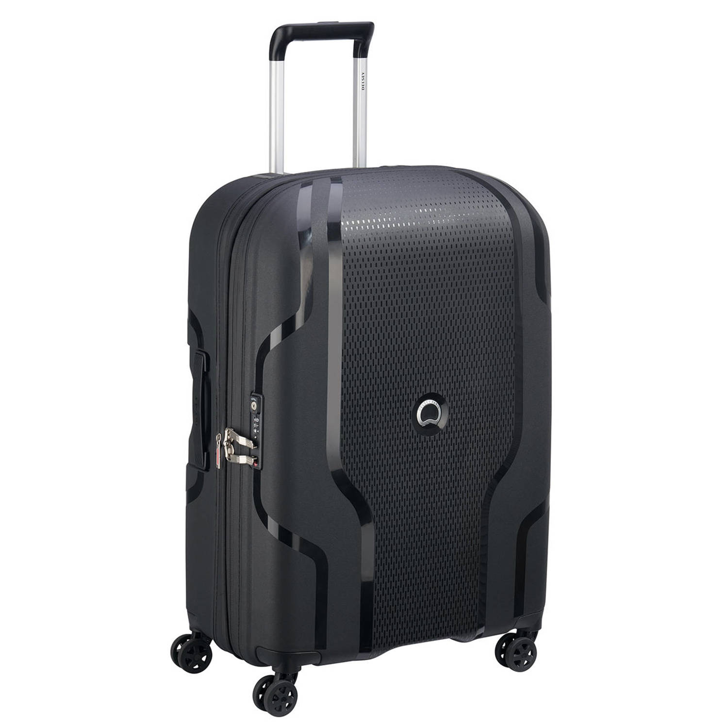 Delsey trolley Clavel 70 cm. Expandable zwart