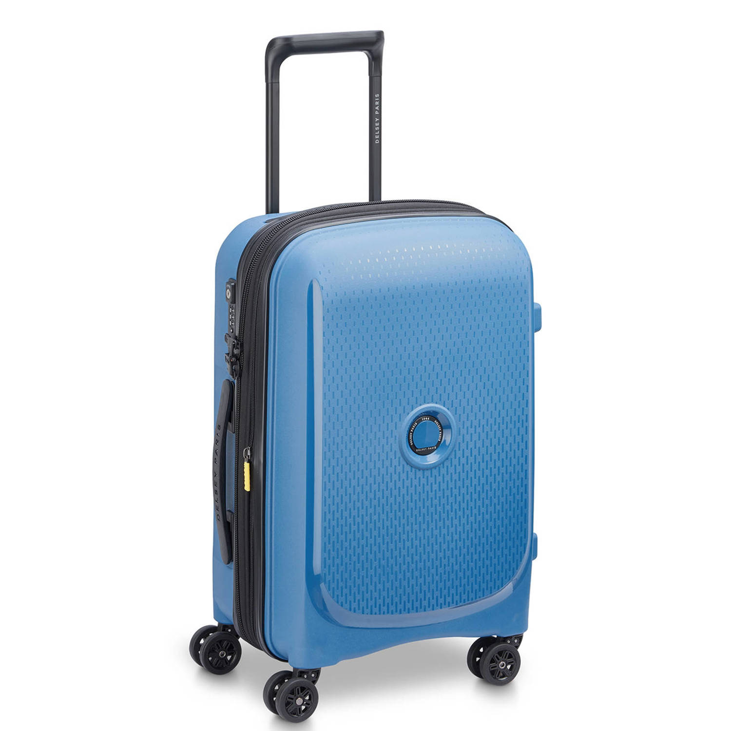 Delsey trolley Belmont Plus MR 55 cm. Expandable blauw