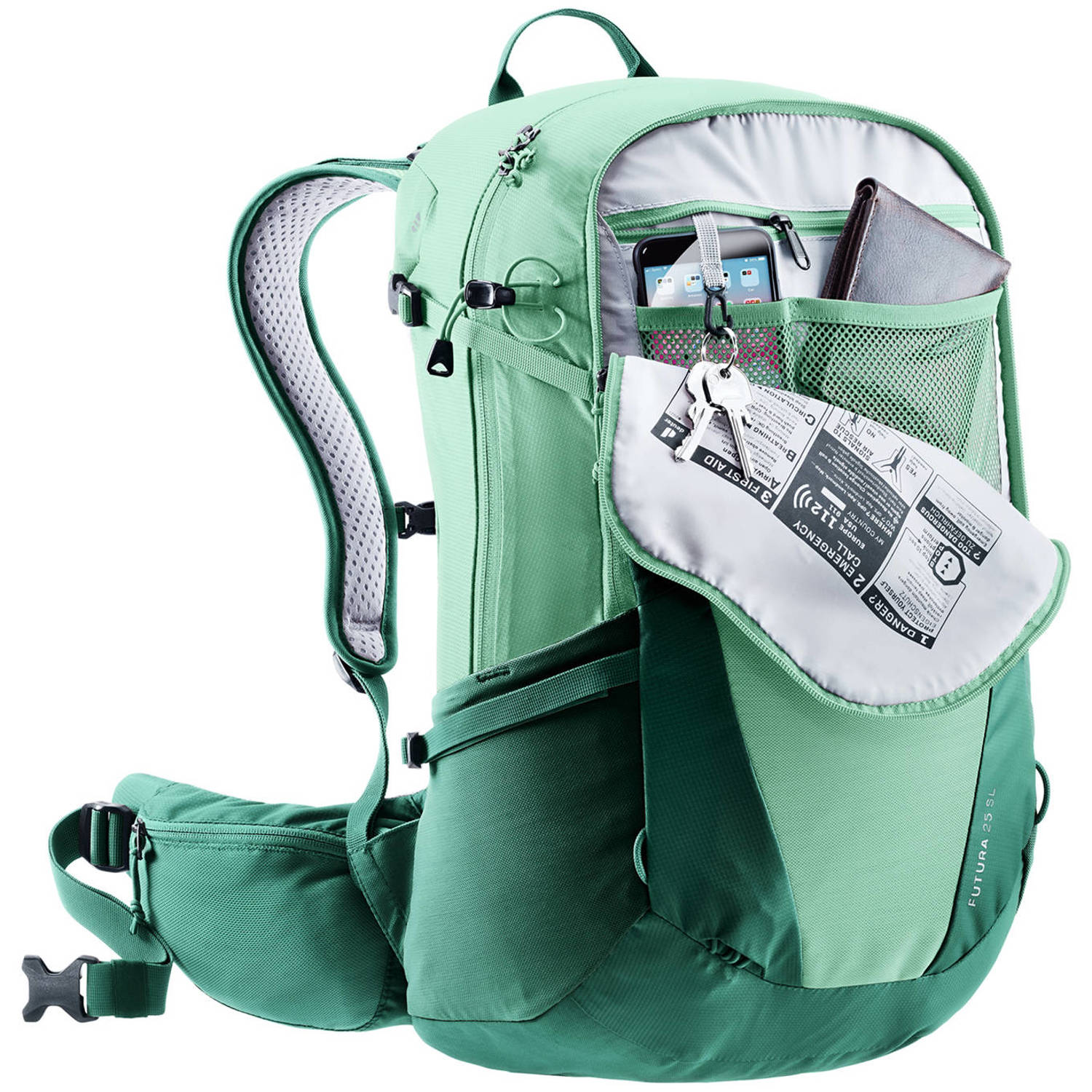 Deuter backpack Futura 25L SL mintgroen